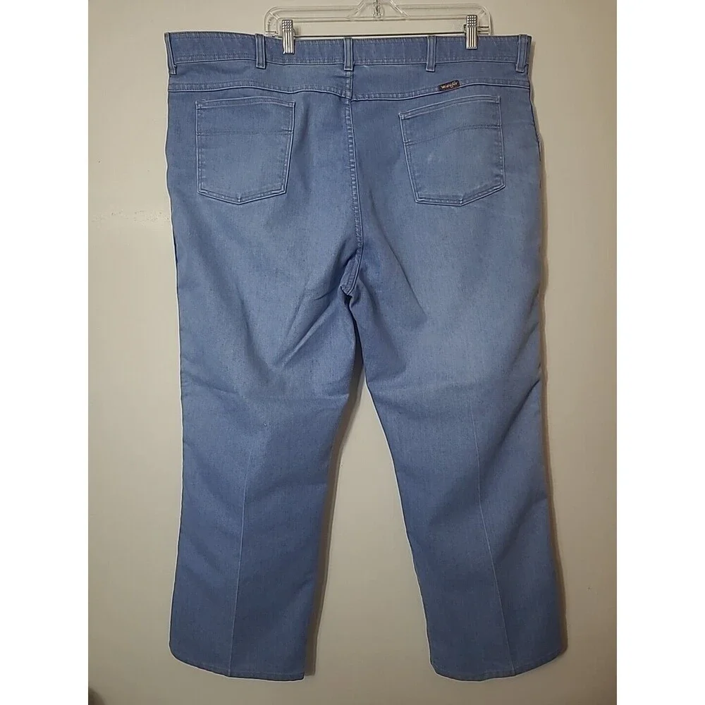 Wrangler Straight Leg Mens Jeans Lightweight 46x29 - Picture 2 of 14